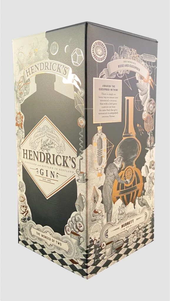Hendricks Gin Label