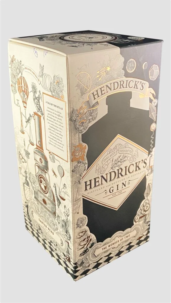 Hendricks Gin Label